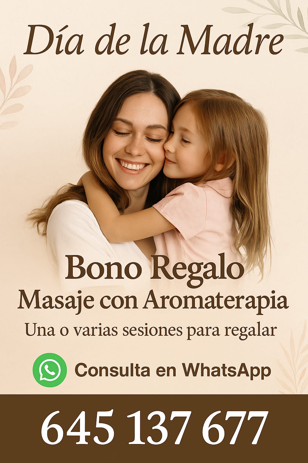Bono regalo Día de la Madre