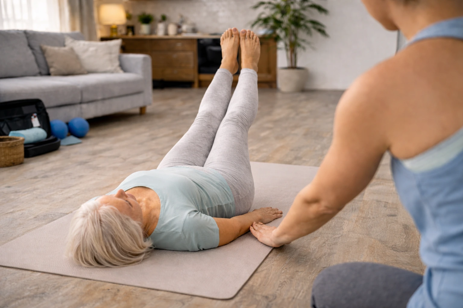 Clases de pilates mat en Málaga - Fortalece tu core con Silvia García Cuesta